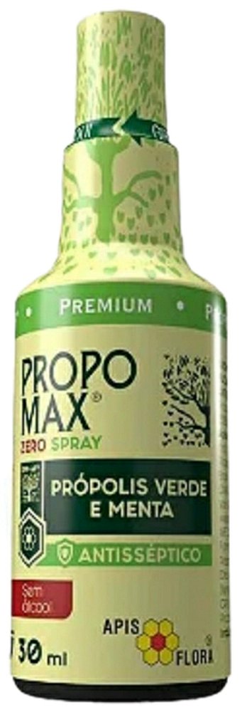 Spray de Própolis Zero Açúcar Sem Álcool Propomax Apis Flora 30ml