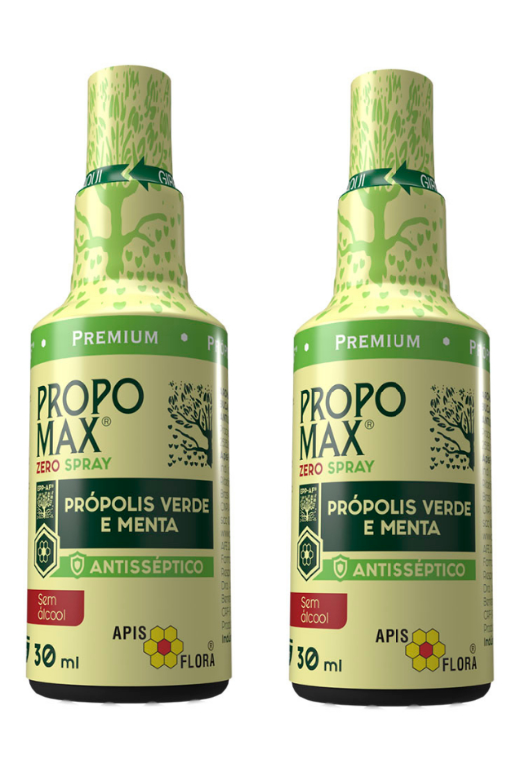 Spray de Própolis Zero Açúcar Propomax Kit 2 UN