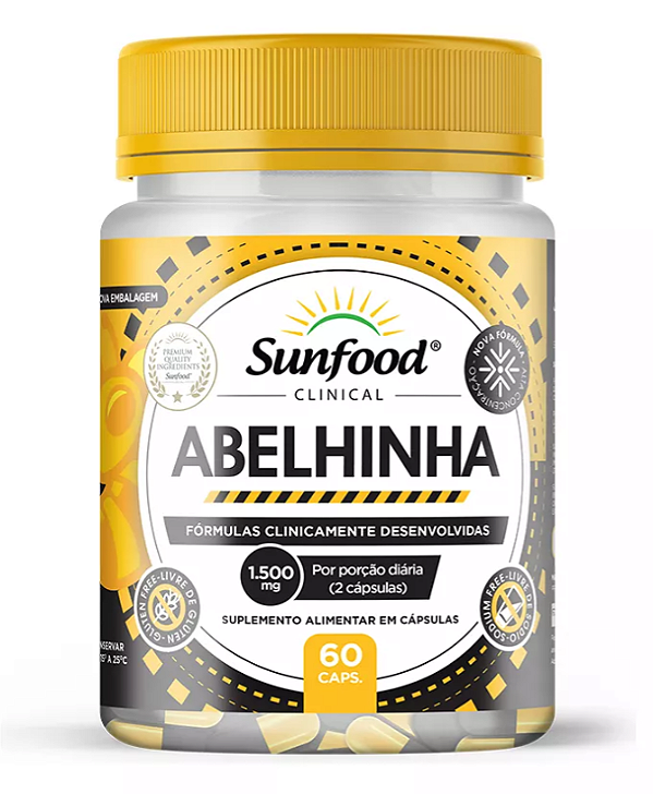 Abelhinha Termogênico 60 Cápsulas Sunfood