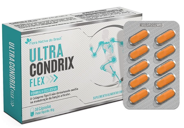 Ultra Condrix Flex Saúde Articular 30 Cápsulas Flora Nativa