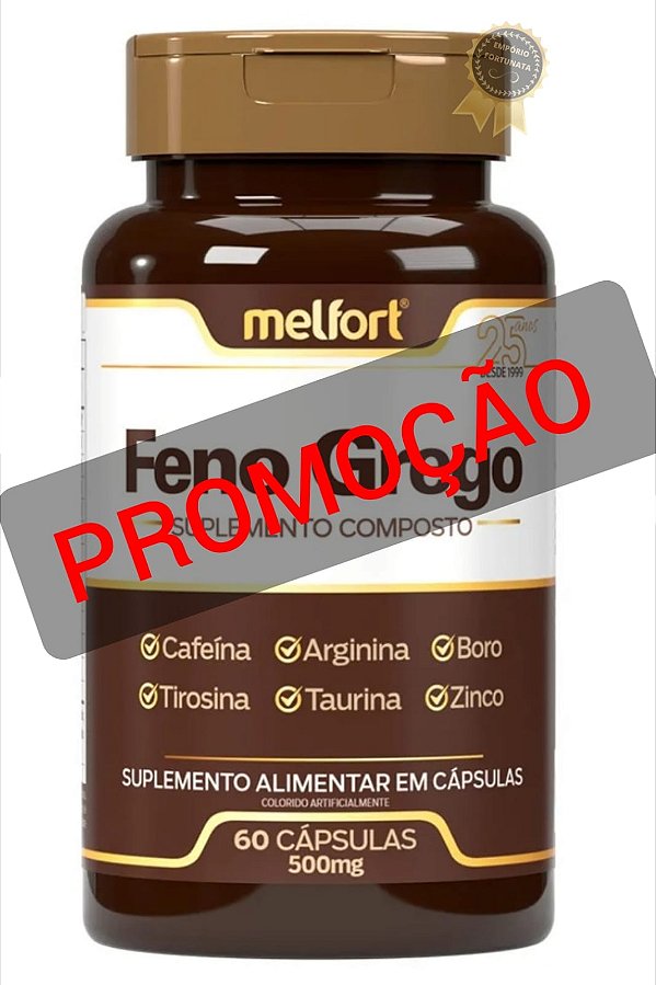 Feno Grego + Associações 60 Cápsulas Melfort
