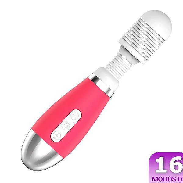 Massageador Varinha Mágica Xuanai - À Pilha - Rosa
