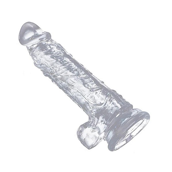 Prótese Transparente com Ventosa - Tamanho G