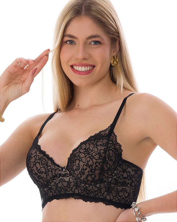 Sutiã Modelador Todo em Renda