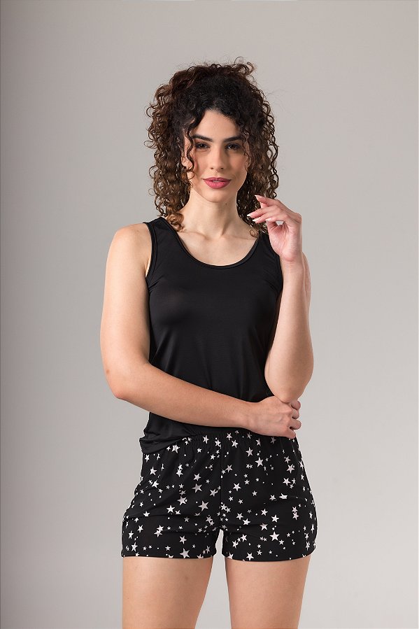 Pijama com Regata Delicate