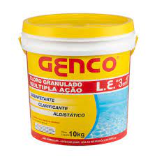 Cloro  Genco L.E 3em 1 - 10 Kg