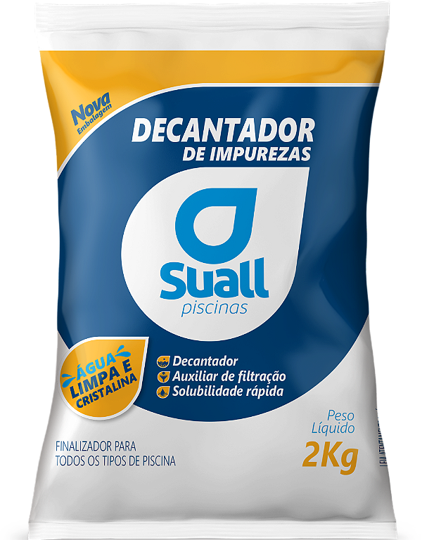Decantador de Impurezas -Sulfato de Alumìnio Suall 2Kg