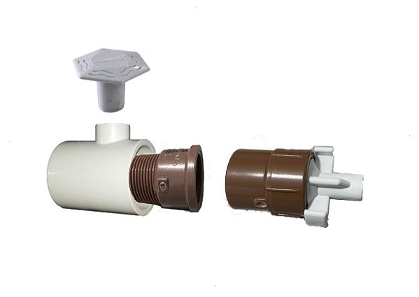 Canhão para Hidro com Prolongador Plug 50 mm Pooltec
