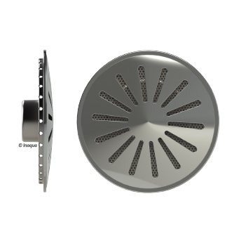 RALO DE FUNDO  INOX ANTI-HAIR INAQUA 50MM