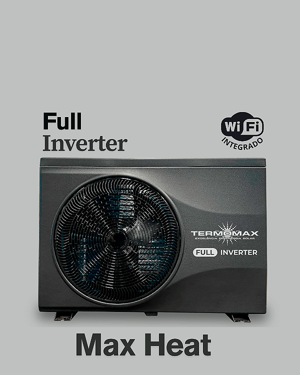 Trocador de Calor Max Heat  17 - Termomax Full Inverter 60.000Btus