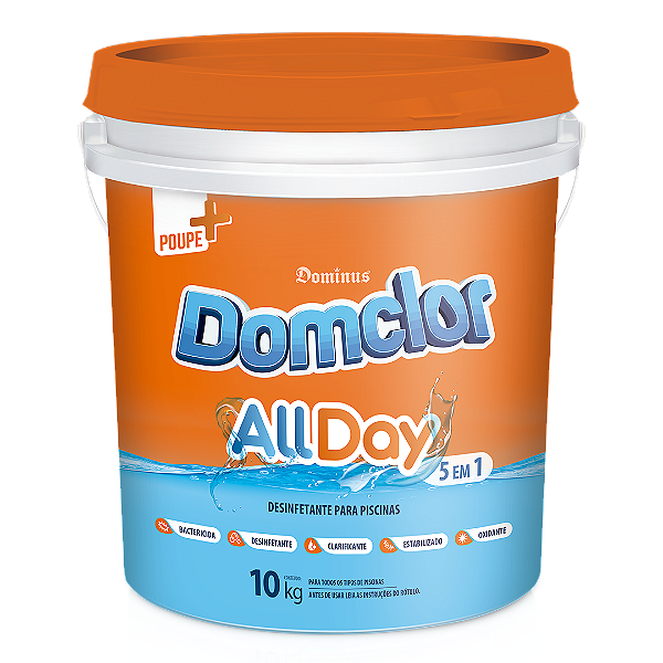 CLORO MULTIAÇÃO ALLDAY DOMCLOR 10KG