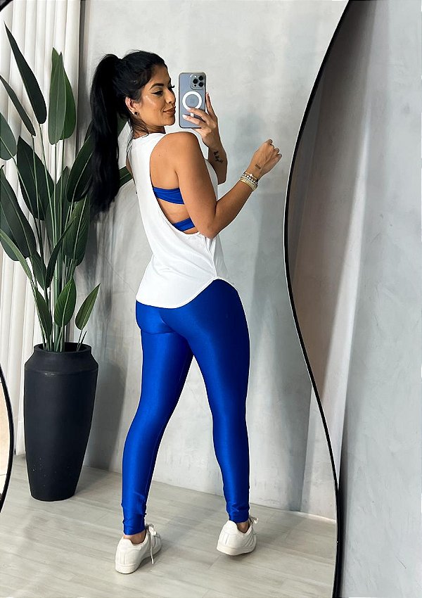 Blusa Regatão Cavada Cor Branco