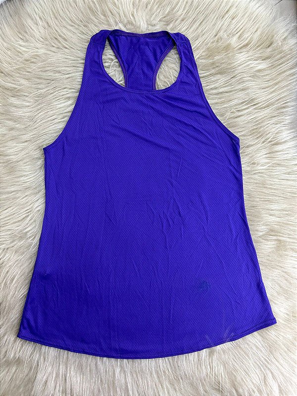 Blusa Regata Nadador Cor Roxo Escuro