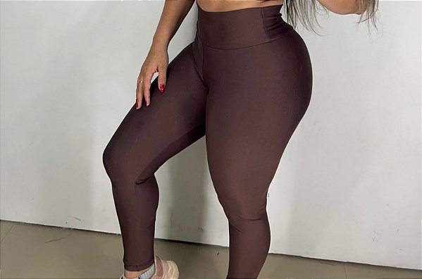 Legging Basica Avulso Cor Marrom