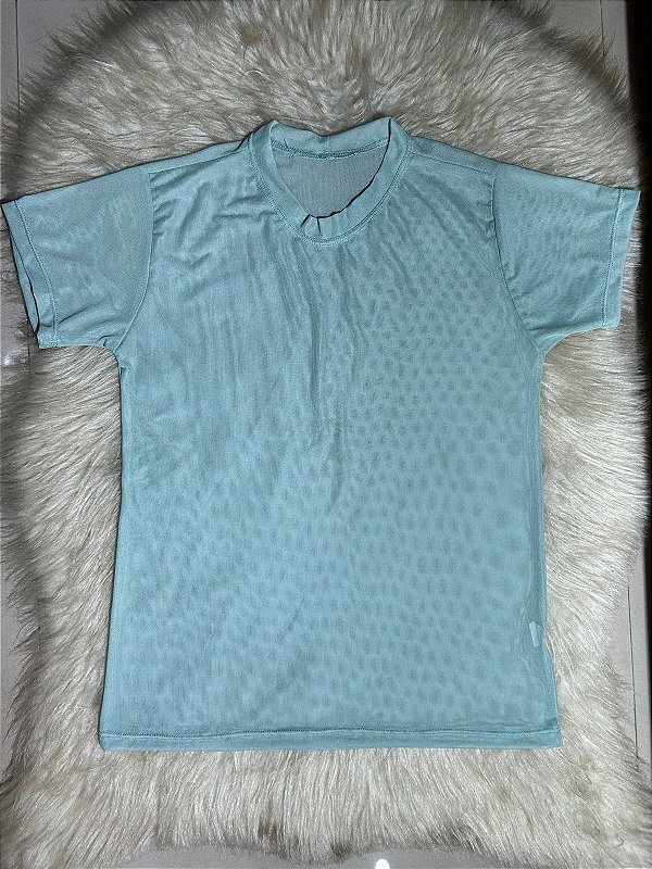 Blusa T-shirt Tule Cor Verde Alecrim