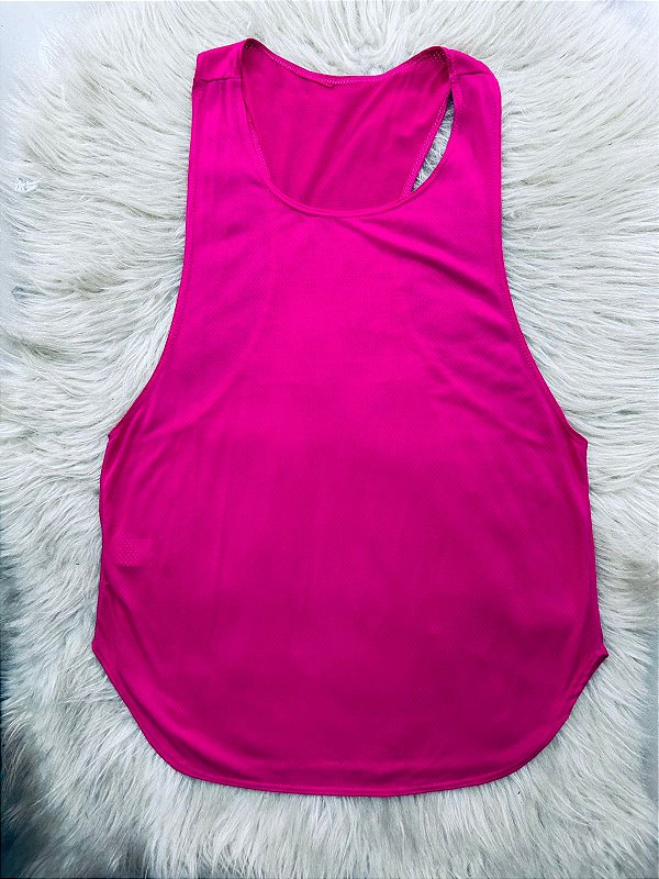 Blusa Regatão Cavada Cor Fuschia(Roseland)