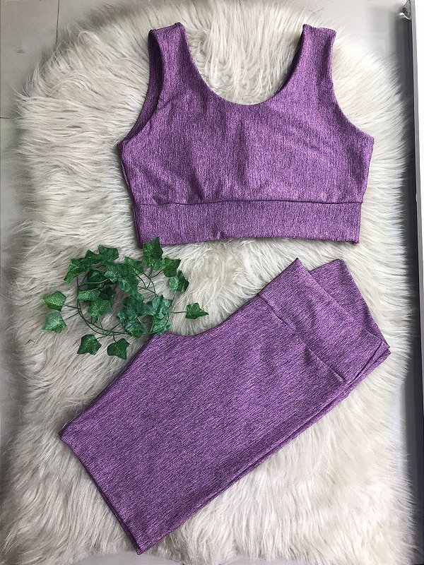 Conjunto Short Ciclista Plus Size Cor Mescla(Rajado/Rosa)