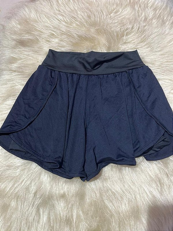 Short Duplo Microflex Cor Preto