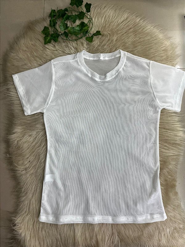 Blusa T-shirt Tule Cor Off