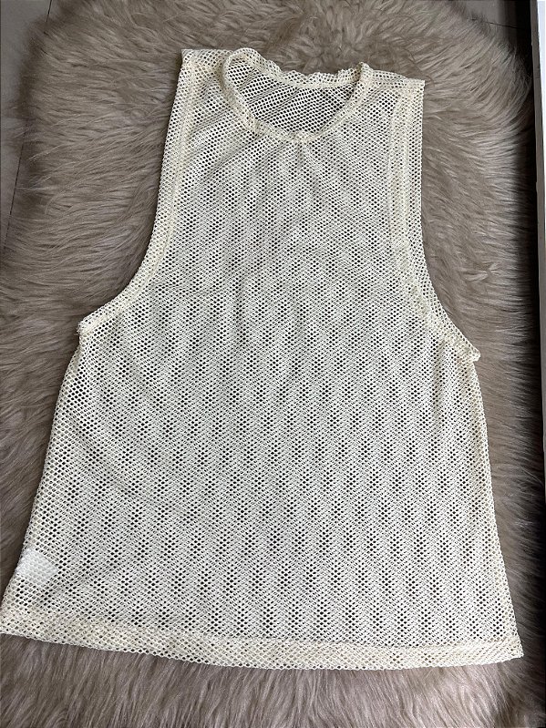 Blusa Regatão Arrastão Poliamida Cor Sortido(Não Escolhe Cor)