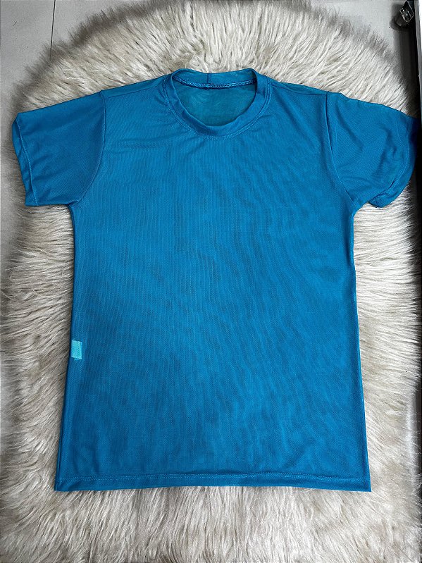 Blusa T-shirt Tule Cor Verde Petróleo