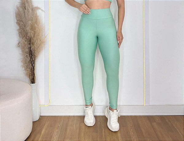 Legging Basica Avulso Cor Verde Menta