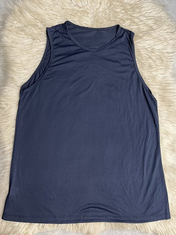 Regata Masculina Dry Fit Cor Preto
