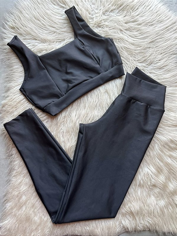 Conjunto Laycy Legging+Top Cor Preto