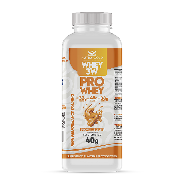 NUTRA WHEY PRO WHEY -  DOCE DE LEITE - 40g - NUTRAGOLD