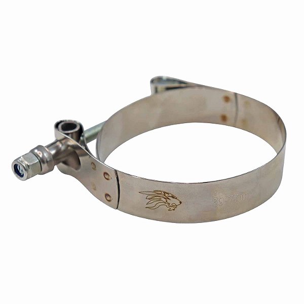 Abraçadeira Tucho 100% Inox T-Clamp Mangotes 2 1/2 - Cód.724