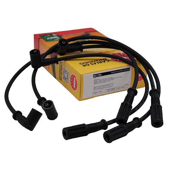 Cabo de Ignição NGK SC-T09 Fiat Doblo, Idea - Cód.2137