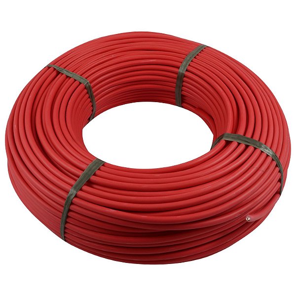 Cabo Flex. Automotivo 16.00mm Vermelho - Cód.7634