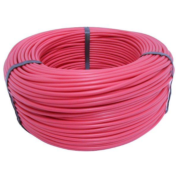 Cabo Flex. Automotivo 2.50mm Vermelho - Cód.6565