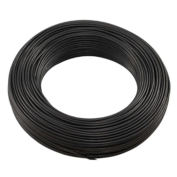 Cabo Flex. Automotivo 4.00mm  Preto - Cód.8104