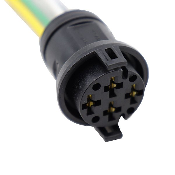 Chicote Eletr. 4 Vias Femea ETE7872 Farol Onibus - Cód.11122