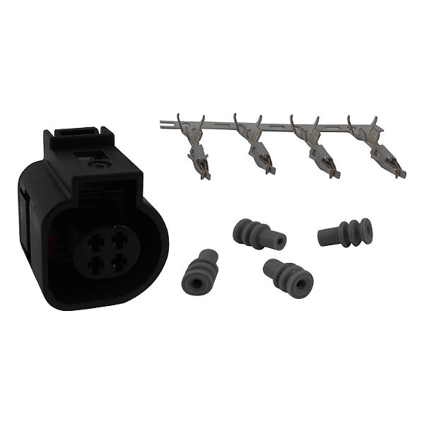 Conector 4 Vias ETE4767 Sensor de Temp. VW Fox - Cód.7259