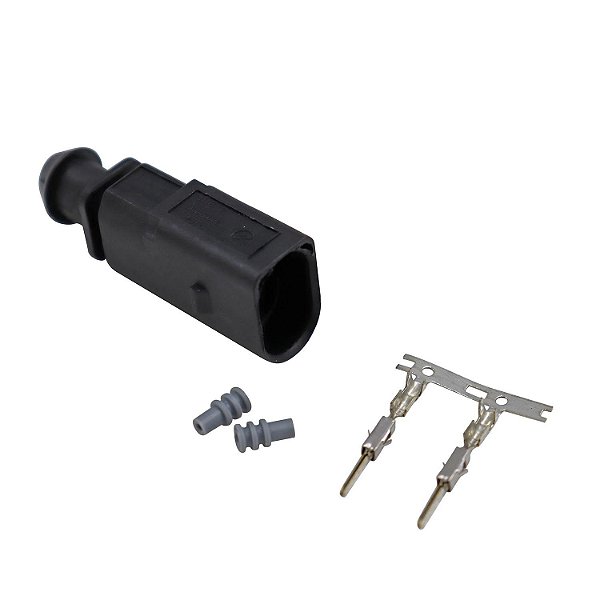 Conector Elétrico 2 Vias ETE8741 Comp. Ar Condic. - Cód.9607