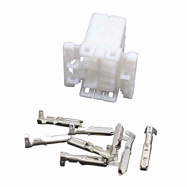 Conector Elétrico 8 Vias ETE6884 para Tacógrafo - Cód.9543