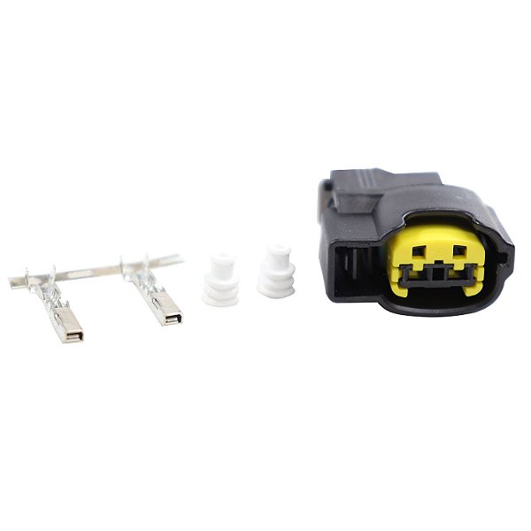 Conector Fêmea 2 Vias ETE4377 Bobina Cerato, HB20 - Cód.10749