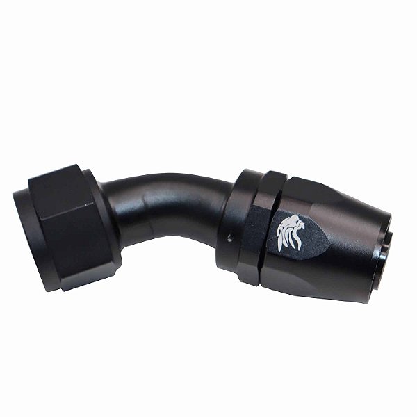 Conexão 16AN / AN16 Curva 45° Aeroquip All Black - Cód.9473