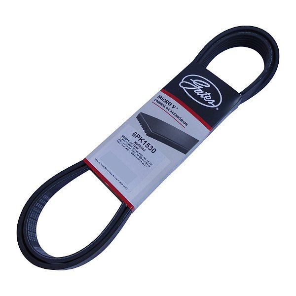 Correia Micro-V Gates 6PK1530 GM Corsa 1.6 - Cód.6044