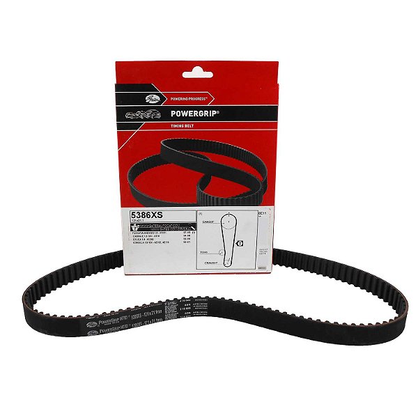 Correia Dentada Gates 5386XS Toyota Corolla 1.8 - Cód.4539