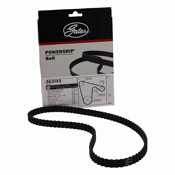 Correia Dentada Gates 5620XS Fiat Tempra 2.0 - Cód.4520