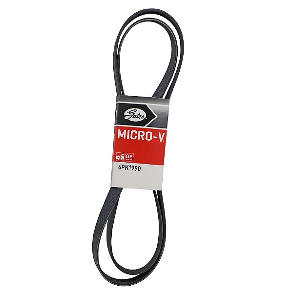 Correia Micro-V Gates 6PK1990 BMW 325i, 530i - Cód.9586