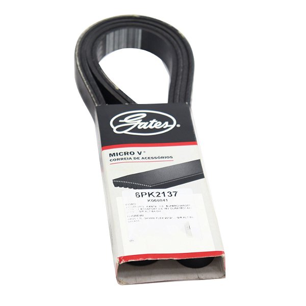 Correia Micro-V Gates 6PK2137 Hyundai HB20 1.6 16V - Cód.11086