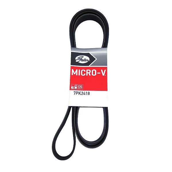 Correia Micro-V Gates 7PK2418 Pajero, L200 Triton - Cód.5864