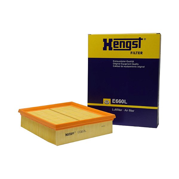 Filtro de Ar Hengst E660L Discovery, Range Rover - Cód.9994