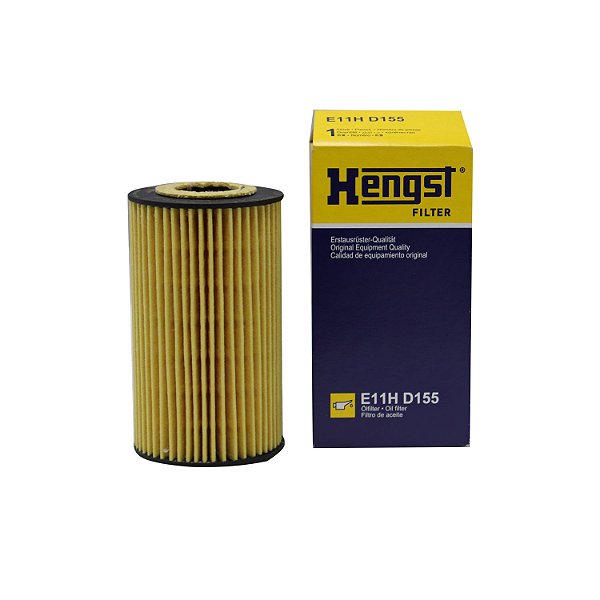 Filtro de Óleo Hengst E11H D155 Mercedes C280 - Cód.9846