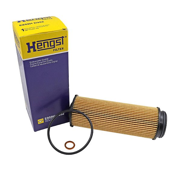 Filtro de Óleo Hengst E859H D352 BMW 340, 540i - Cód.9769