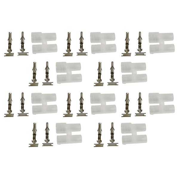 Kit com 10 Conectores Binoculo 2 Vias ETE7043 - Cód.7251